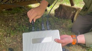 Connecting each panel to inverter