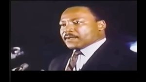 Martin Luther King's last speech